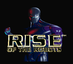 Rise of the Robots (Europe) Title Screen
